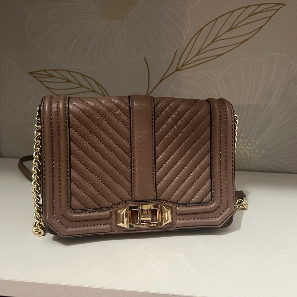 Rebecca Minkoff Chevron Love Crossbody